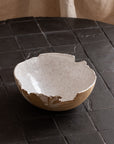 Marbled Handbuilt Bowl