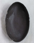 Charcoal Oval Handbuilt Bowl