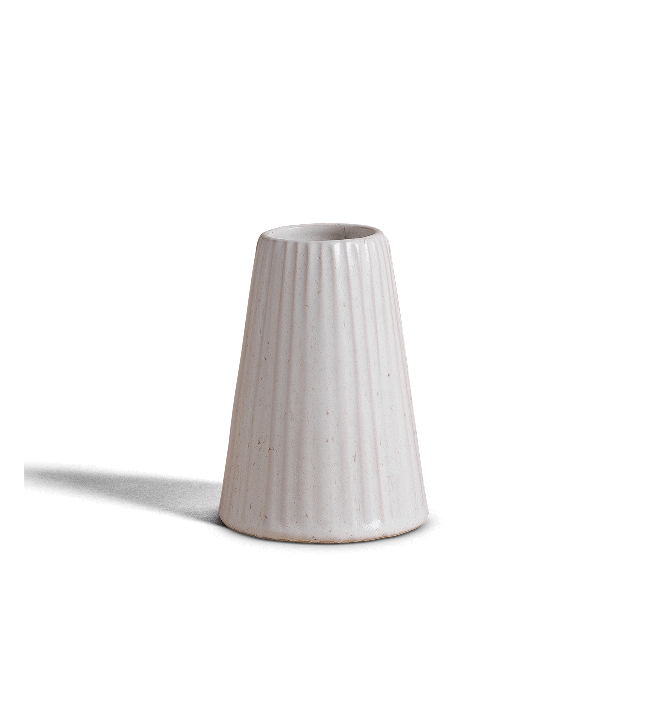 Fluted Cone Vase