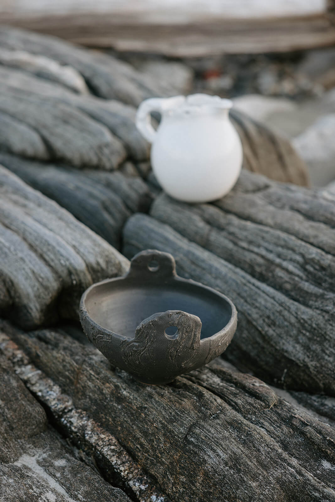 Charcoal Driftline Bowl