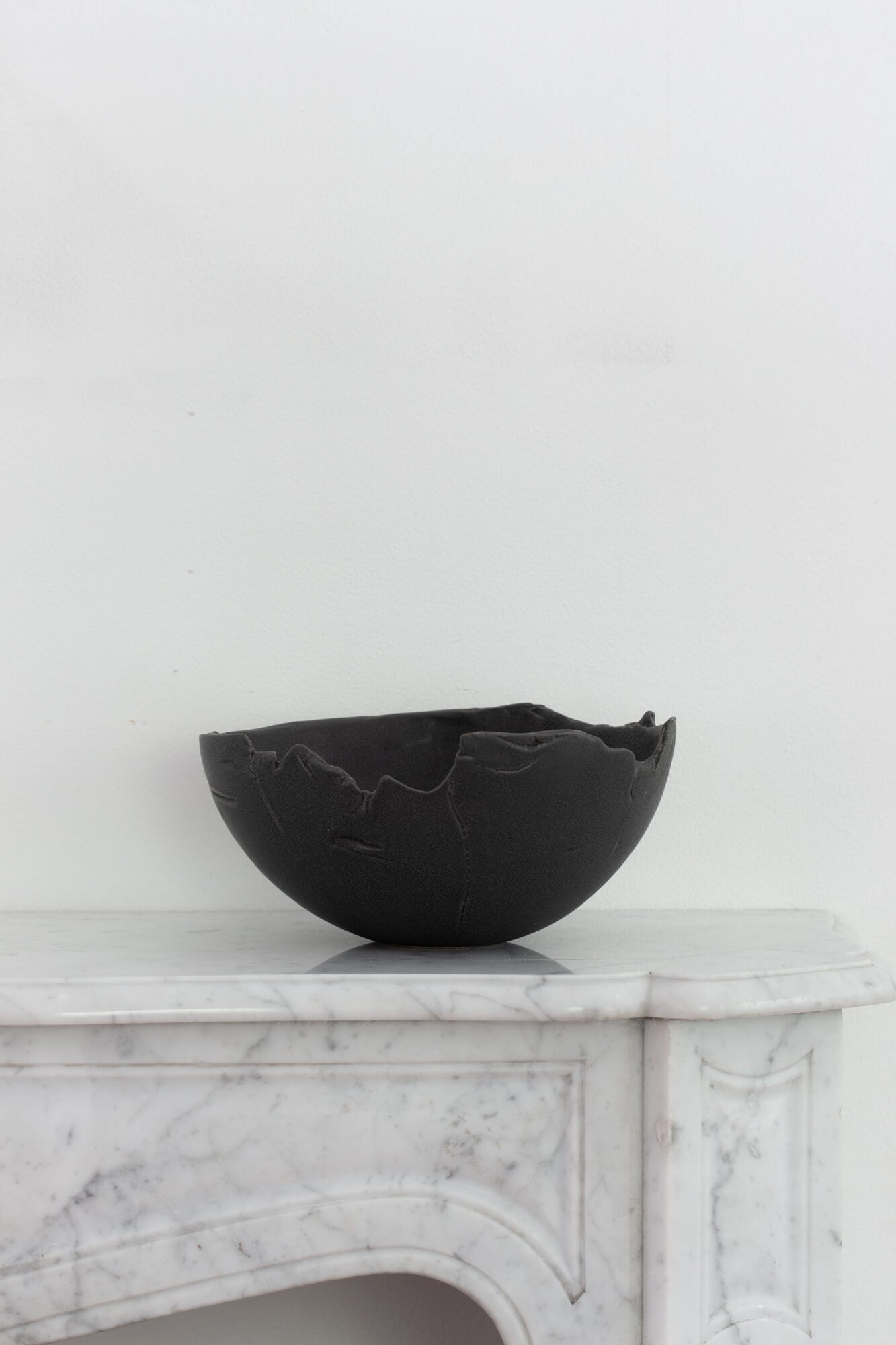 Charcoal Handbuilt Bowl