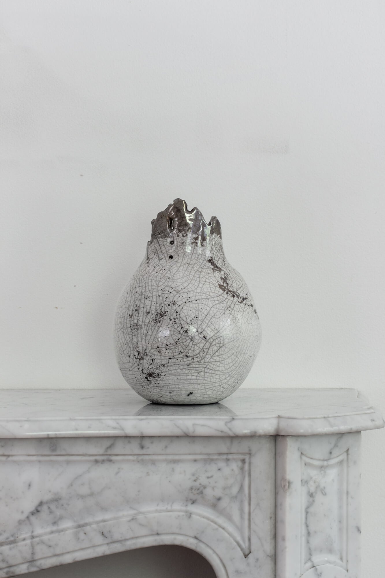 Raku Driftline Vessel No. 1