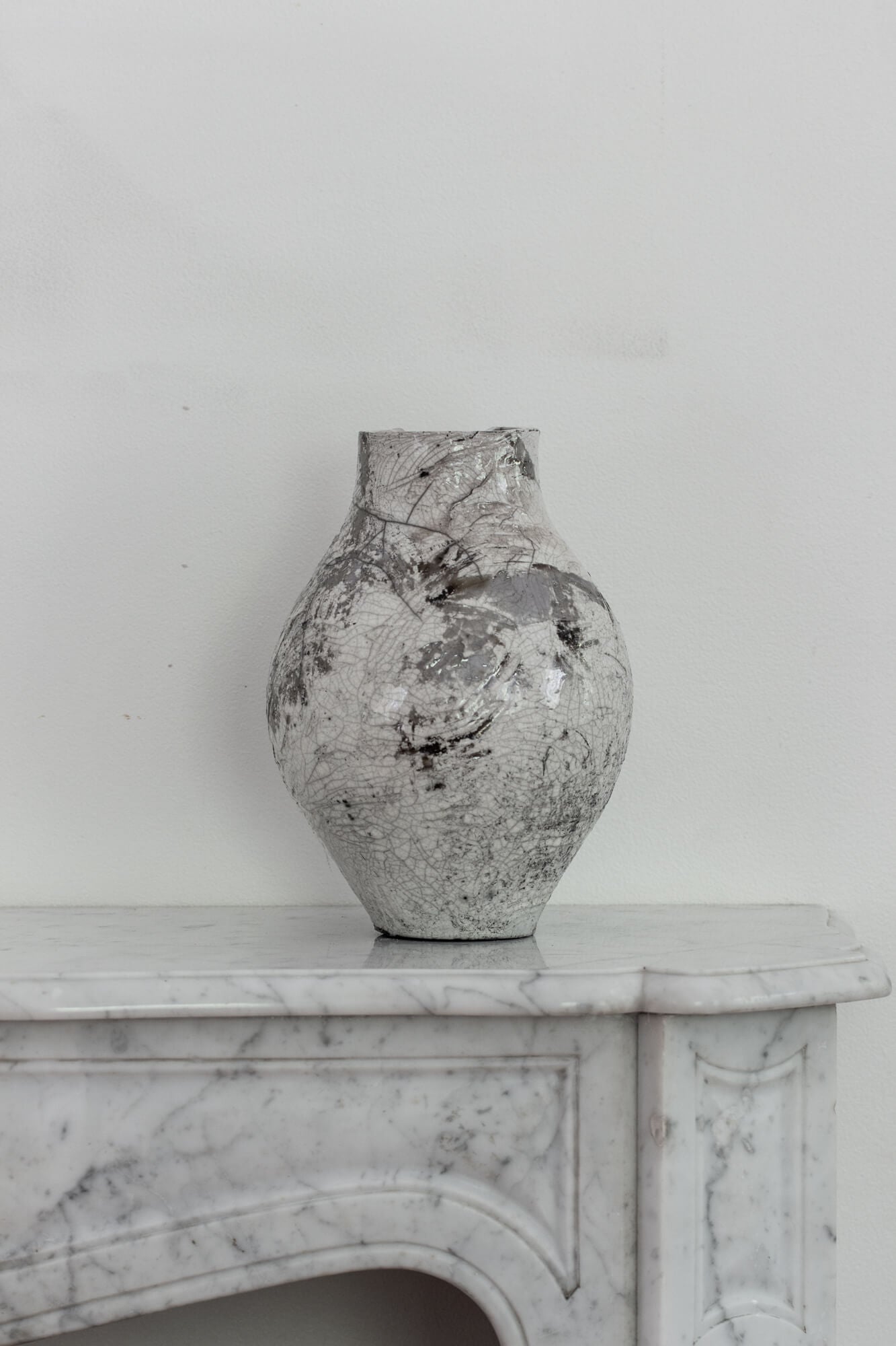 Raku Driftline Vessel No. 5