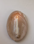 Oval Wall Candle Sconce