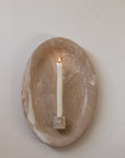 Oval Wall Candle Sconce