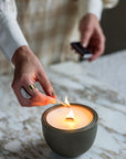 Charcoal Candle - Fireside