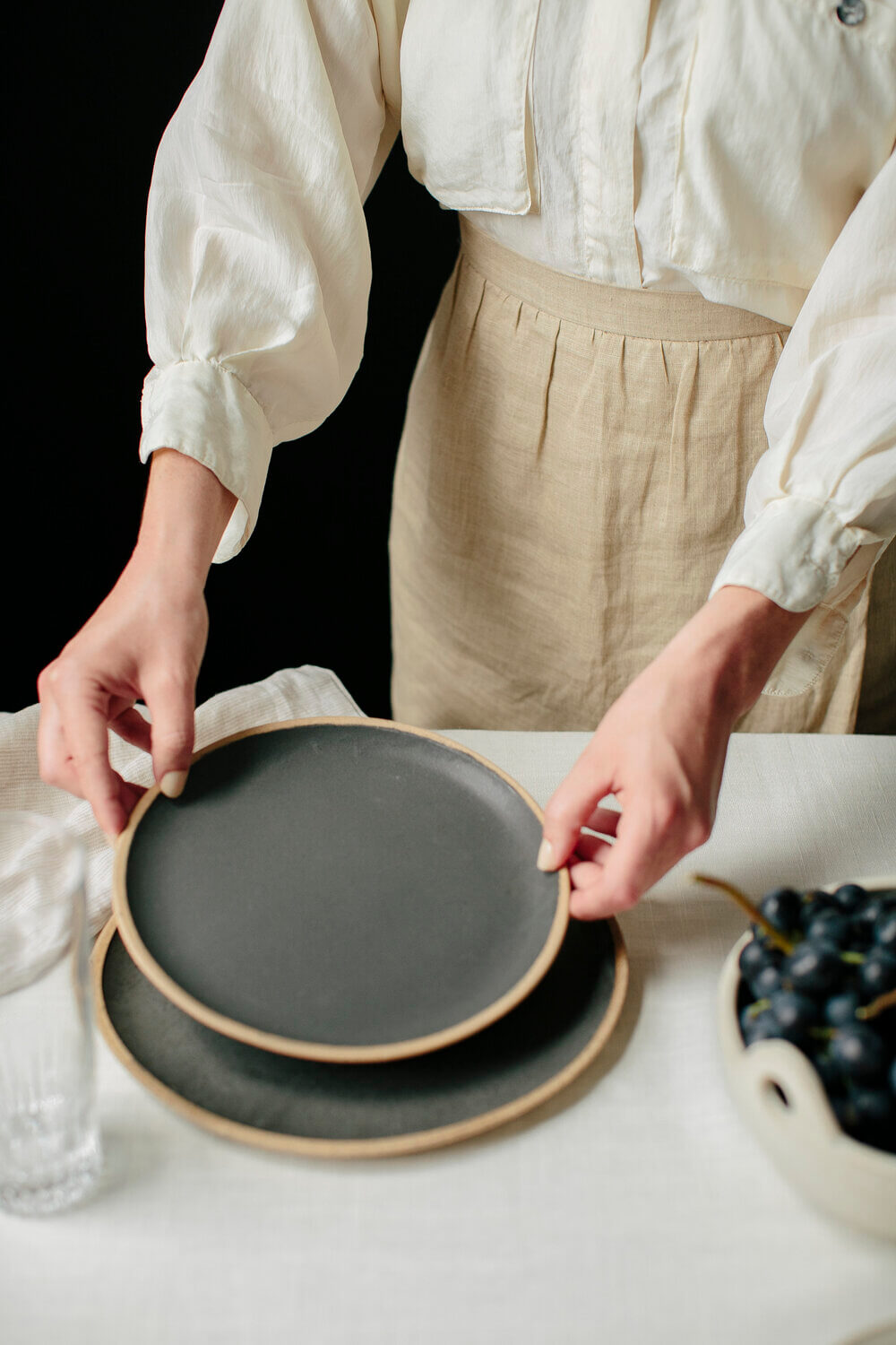 Classic Sandstone Salad Plate