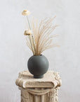 Pedestal Sphere Vase