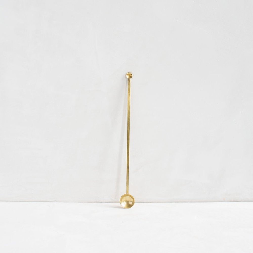 Cocktail Bar Spoon - Brass