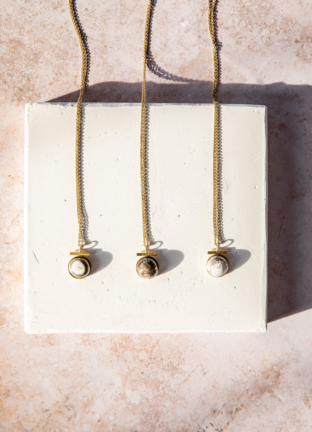 Sticks + Stones Mini Necklace